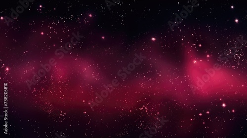 The background of the starry sky is in Maroon color