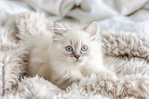 white persian cat © Sohail1234