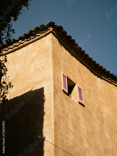 detail of a house
