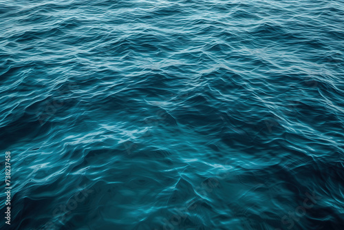 Blue ocean water texture background. Surface of the sea