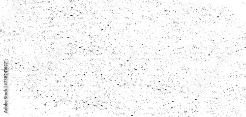 Snow  stars  twinkling lights  rain drops on black background. Abstract vector noise. Small particles of debris and dust. Distressed uneven grunge texture overlay.