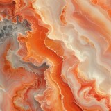 marble material orange pink