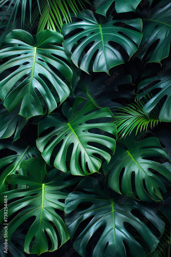 Fototapeta premium leaf pattern