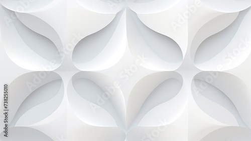 Background with quatrefoils in White color photo