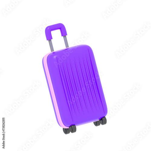 3D travel luggage