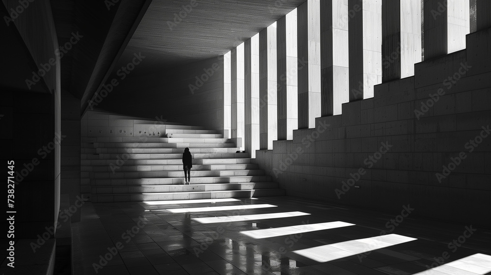 Monochrome Architecture: Interplay of Light and Shadow Monochrome Architecture: Interplay of Light and Shadow