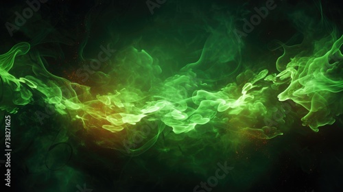 Green fire background © Various Backgrounds