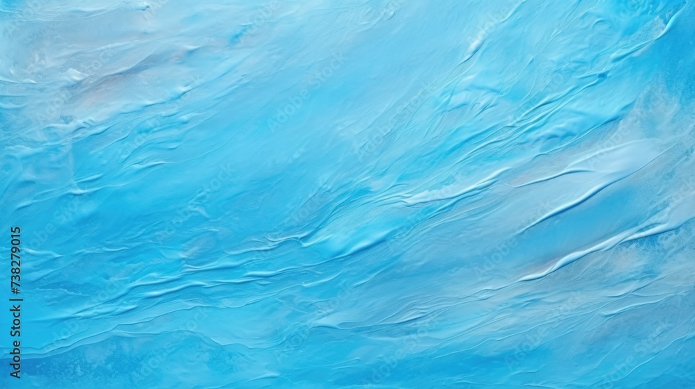 Sky Blue foil decorative texture. Sky Blue background for artwork