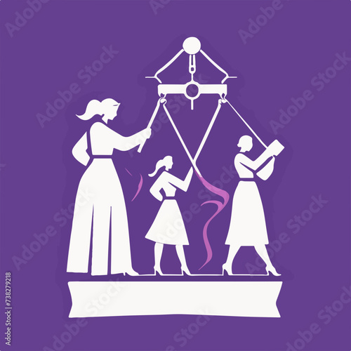 Vector del día de la mujer trabajadora