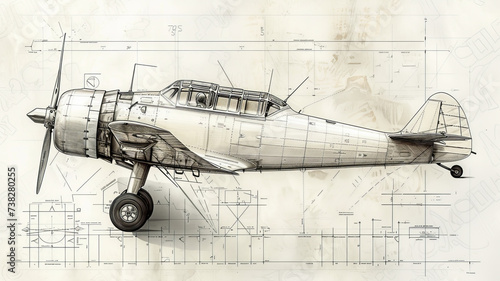 create a imnage about the airplane Piper Aztec white, the picture is to a presentation education slide,generative ai