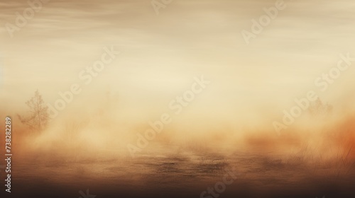 Tan Color Fog Background