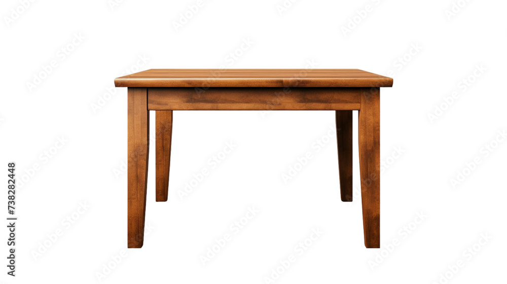 Wooden table isolated on transparent background. Wooden table isolated on transparent background.