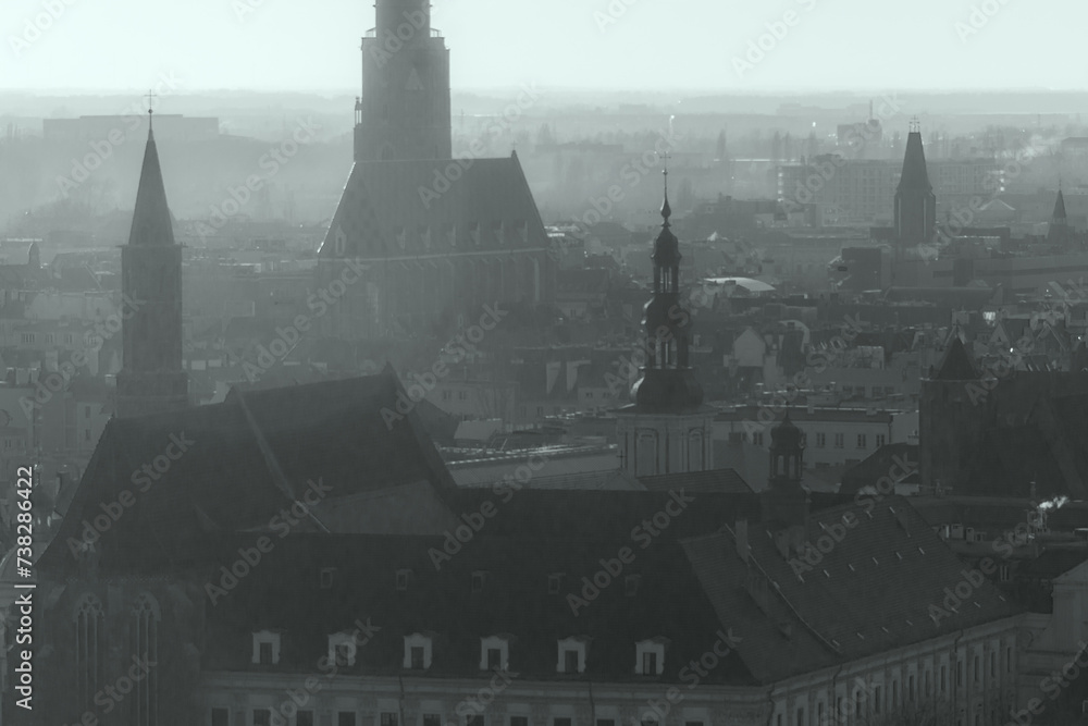 Zadymione miasto