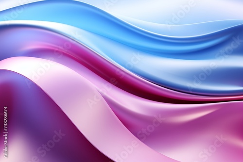 Surrealism background with multicolor and white curve line neon effect