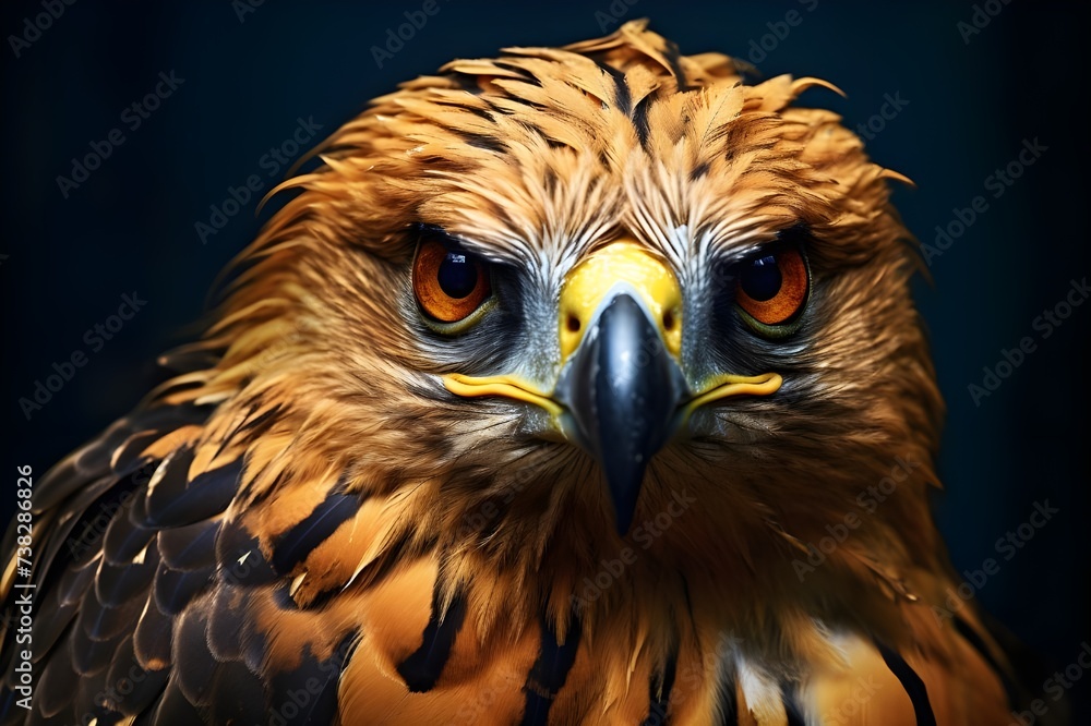 Majestic Marvel: A Close-Up Portrait of the Golde Majestic Marvel: A Close-Up Portrait of the Golde