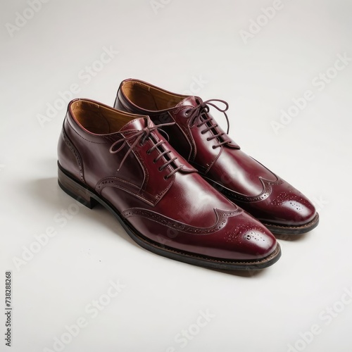 pair of man shoes 