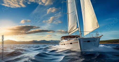 The Splendor of Sailing on a Luxury Yacht © Lifia