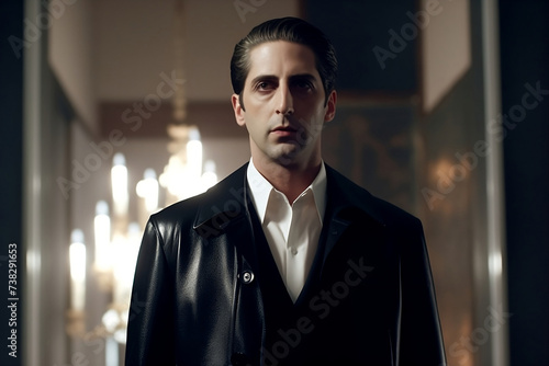 Film The Godfather Michael Corleone Generated by AI