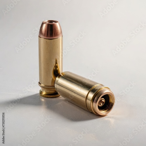bullets on white background 