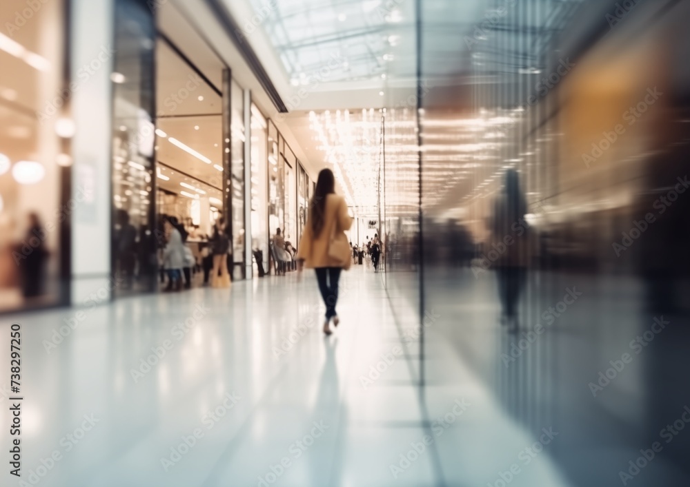 Fototapeta premium persons in the mall
