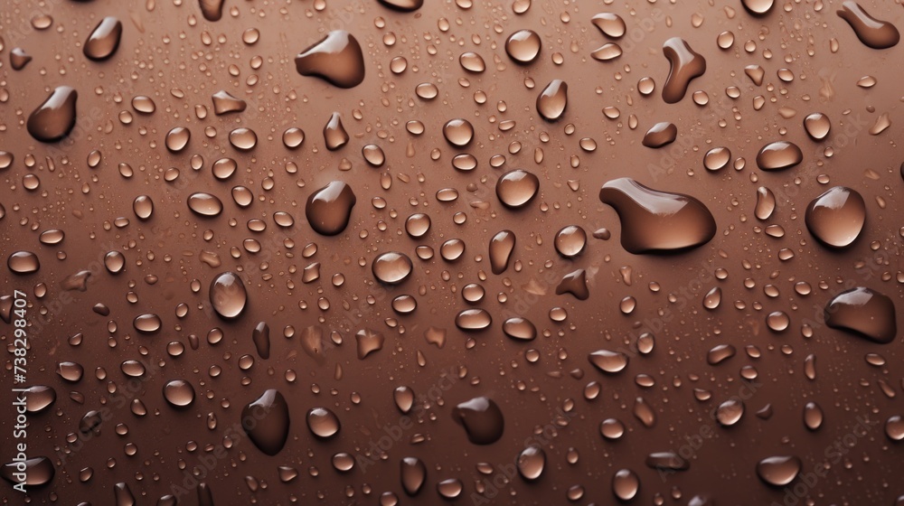 The background of raindrops is in Brown color The background of raindrops is in Brown color
