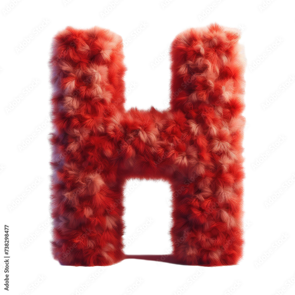Isolated 3D Letter on a Clear PNG Canvas Generative AI Isolated 3D Letter on a Clear PNG Canvas Generative AI