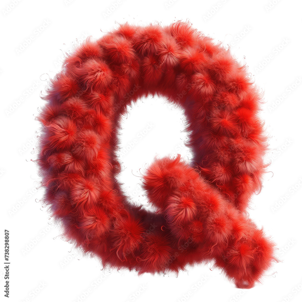 Isolated 3D Letter on a Clear PNG Canvas Generative AI Isolated 3D Letter on a Clear PNG Canvas Generative AI