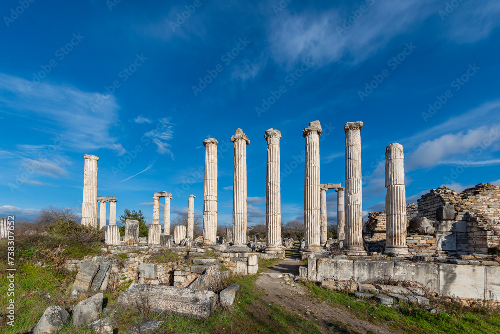 The Ancient City of Aphrodisias is located in the Aydın province of Turkey and was included in the UNESCO World Heritage List in 2015. The Ancient City of Aphrodisias, which belonged to the Roman peop