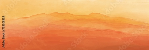 Abstract wallpaper of a pink and orange and peach fuzz pantone gradient. Mesmerizing masterpiece capturing the vibrant hues of a peach and orange sunset, evoking feelings of warmth and creativity © MiniMaxi
