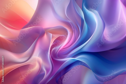 abstract pastel colored wavy silky matter background