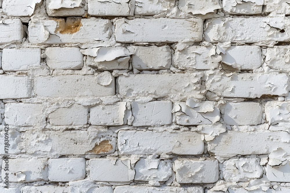 Modern white brick wall background Modern white brick wall background
