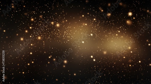 The background of the starry sky is in Bronze color © Various Backgrounds