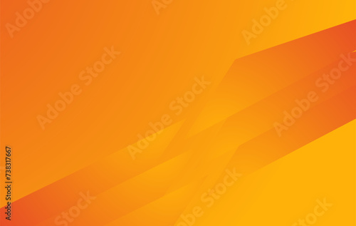 an orange and yellow background with a lightning bolt