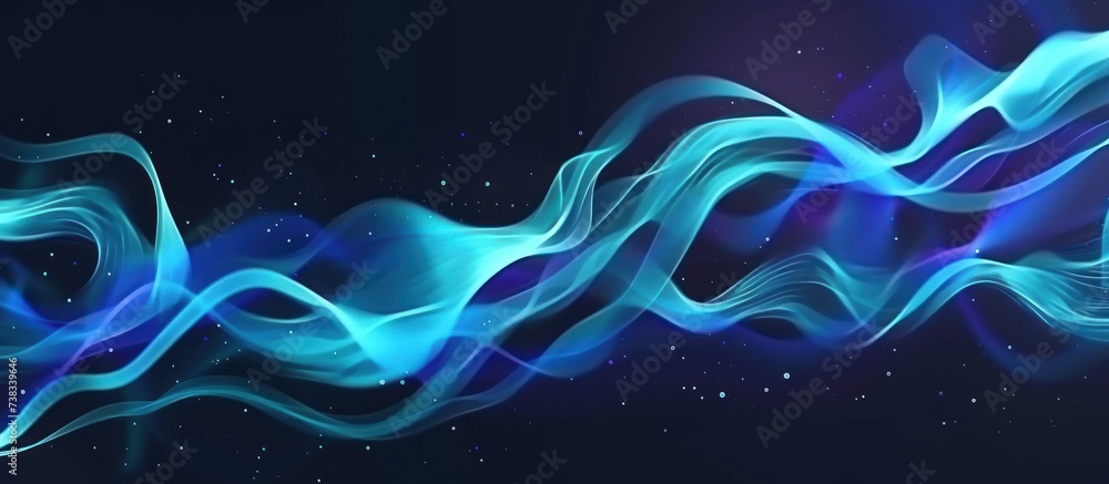 blue speed line or wind motion abstract background - obrazy, fototapety, plakaty 