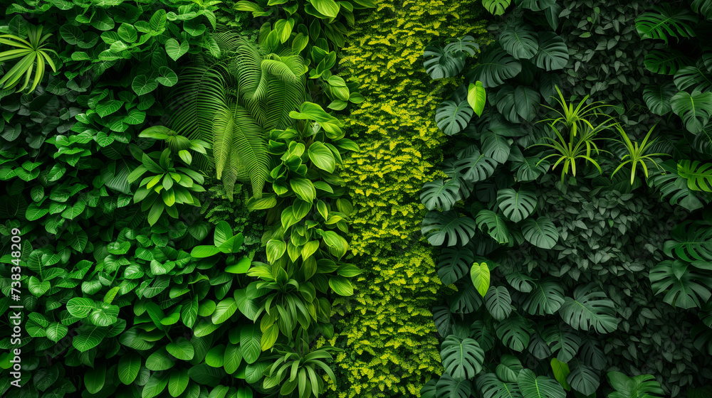 Foliage wall Foliage wall