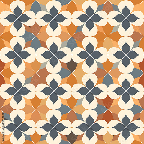 seamless seventies  pattern  photo