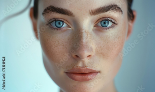 A young woman with a clean,...