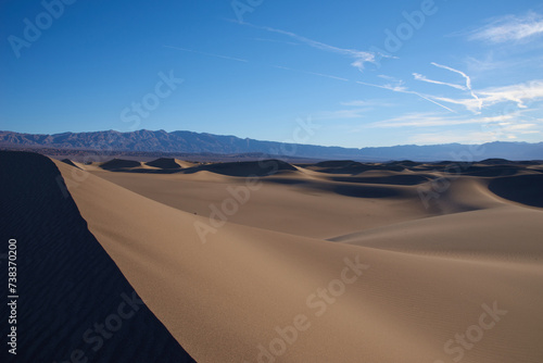 Sand dunes in the desert © Bryan Kelly