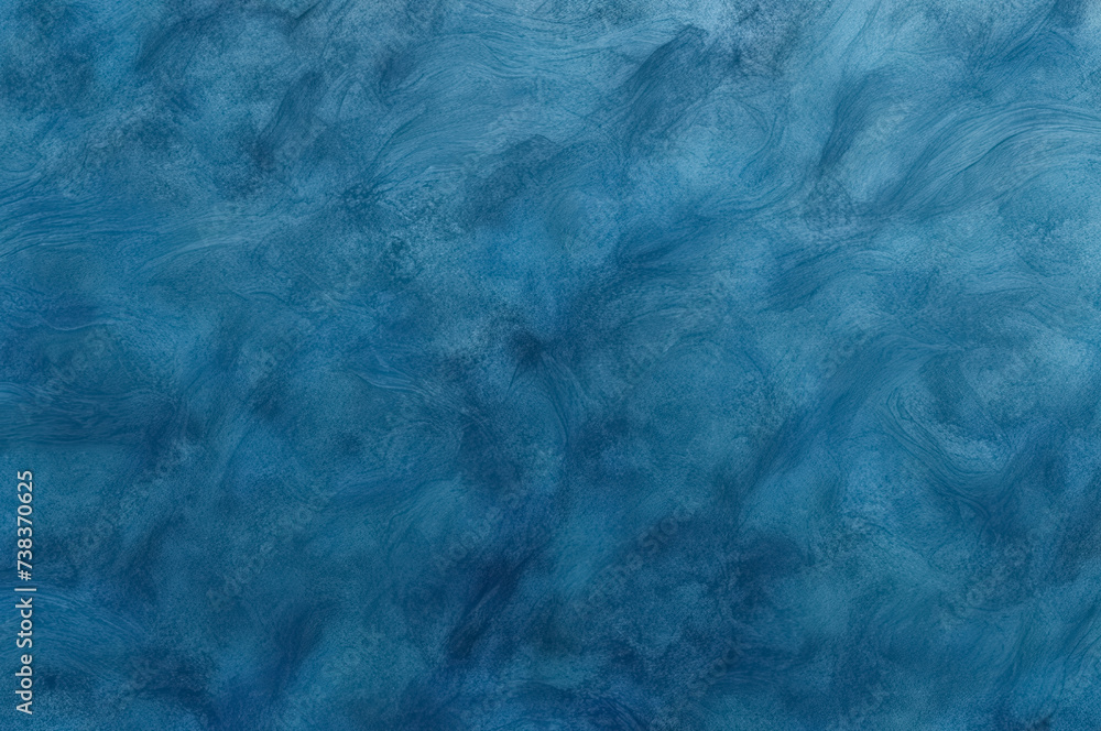 Nebules blue texture decorative Venetian stucco for backgrounds.