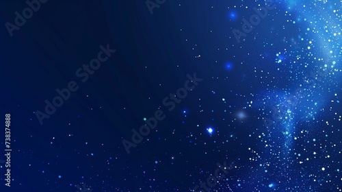 Abstract blue sparkle glitter background.