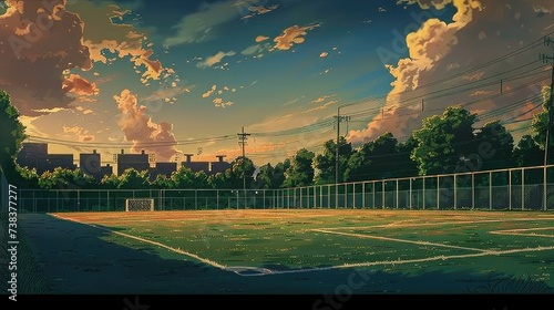 soccer field © buraratn