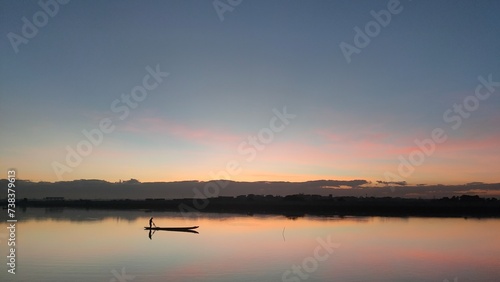 Beautiful mornings at Malabon photo