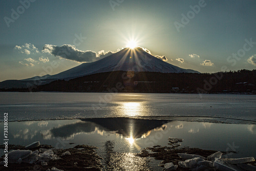 ダイヤモンド富士山