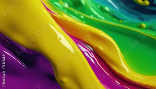 Abstract background texture of oil or petrol liquid flow, liquid metal close up 