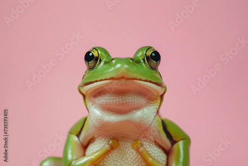 Green frog on the pastel background. 29 february leap year day concept photography::10 , 8k, 8k render::3 --ar 3:2 --v 6.0 - Image #2 @amir manzoor
