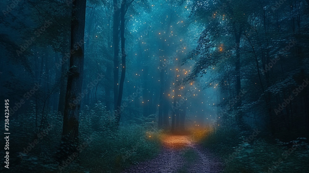 Enchanted Evenings: A Journey Through the Magical Forest