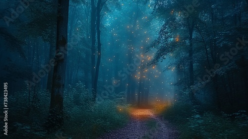 Enchanted Evenings  A Journey Through the Magical Forest