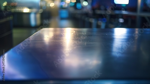 Wallpaper Mural Table top counter Bar restaurant background : Generative AI Torontodigital.ca