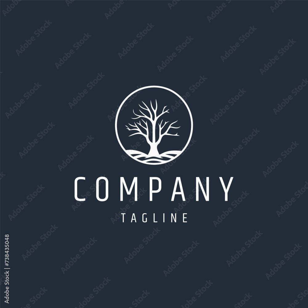 Landscape logo design vector illustration Landscape logo design vector illustration