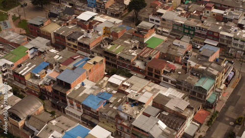  Bogotá streets, skies and buildings taken from above